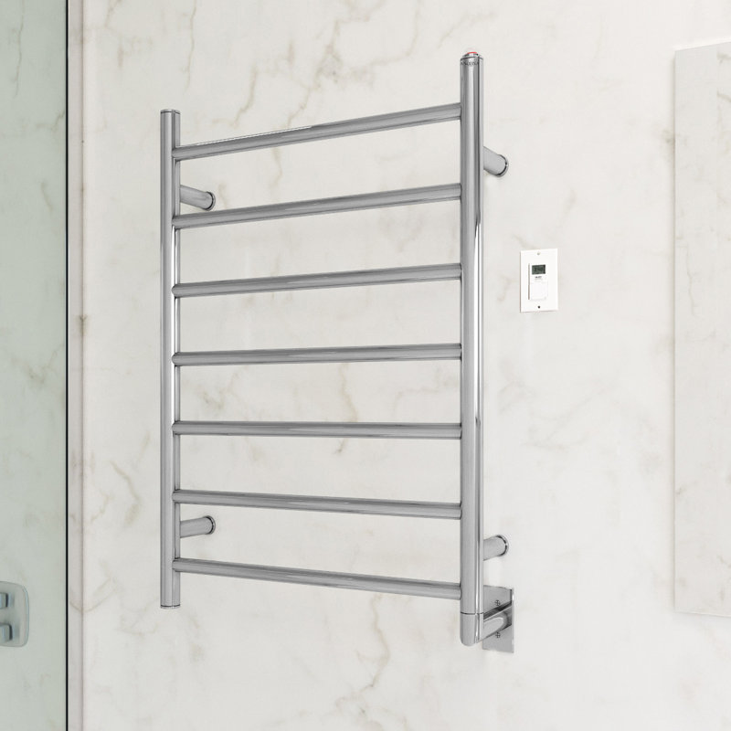 Ancona Comfort Wall Mount Electric Towel Warmer with Timer & Reviews